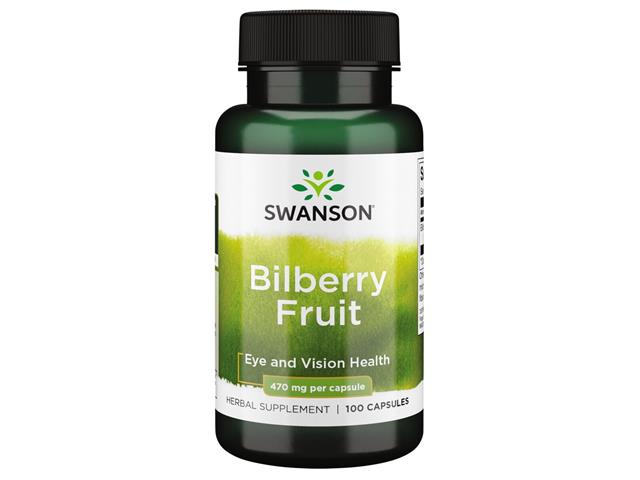 Bilberry Fruit interakcje ulotka kapsułki - 100 kaps.