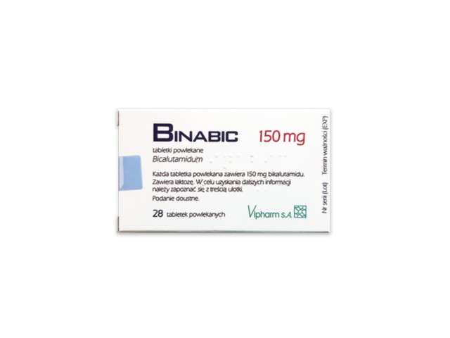 Binabic interakcje ulotka tabletki powlekane 150 mg 28 tabl. | 2 blist.po 14 szt.