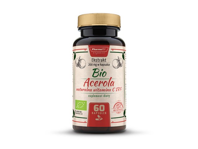 BIO Acerola Naturalna Witamina C 17% interakcje ulotka kapsułki - 60 kaps.