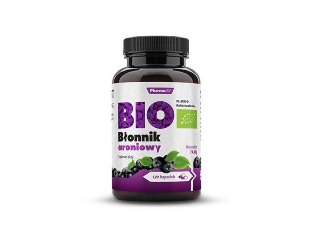 BIO Błonnik aroniowy interakcje ulotka kapsułki - 120 kaps.
