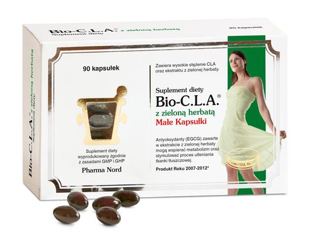 Bio-C.L.A. z zieloną herbatą interakcje ulotka kapsułki  90 kaps.