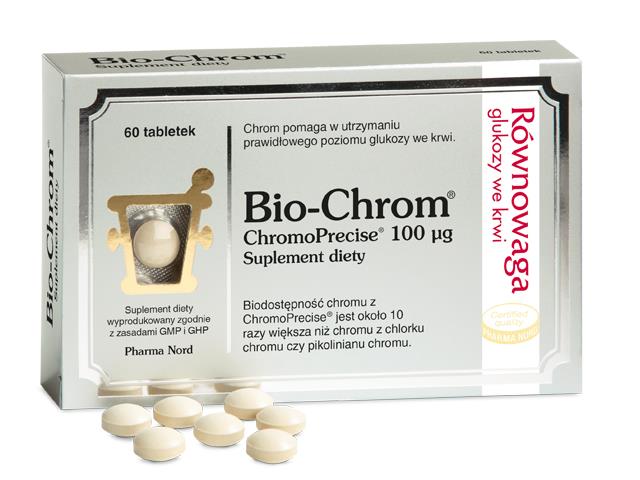 Bio-Chrom interakcje ulotka tabletki  60 tabl.