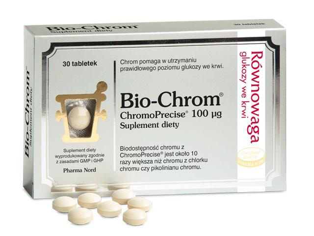 Bio-Chrom interakcje ulotka tabletki  30 tabl.