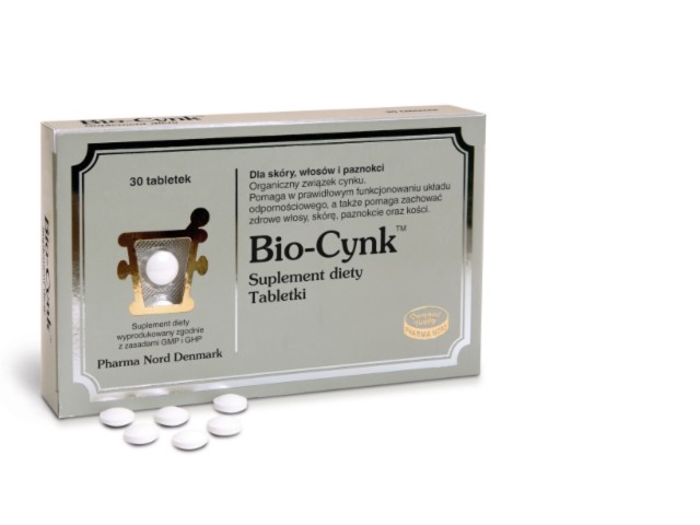 Bio-Cynk interakcje ulotka tabletki - 30 tabl.