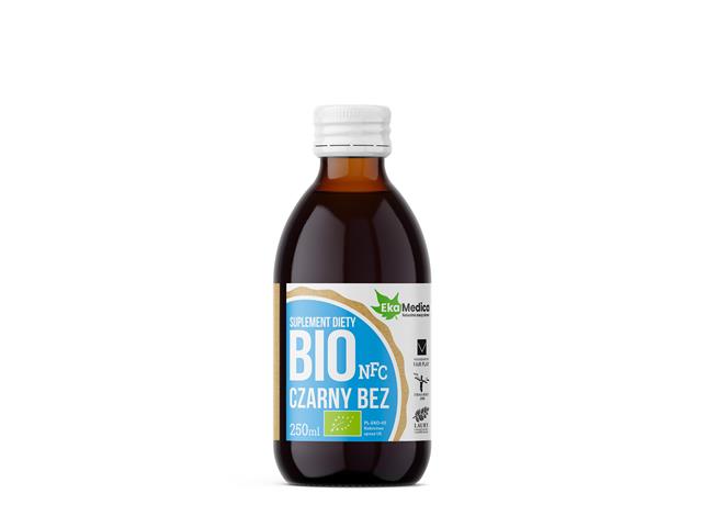 BIO Czarny bez interakcje ulotka płyn  250 ml