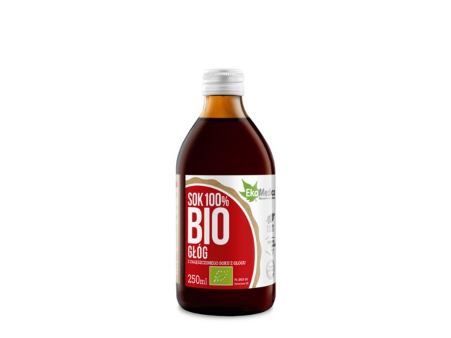 Bio Głóg interakcje ulotka sok - 250 ml