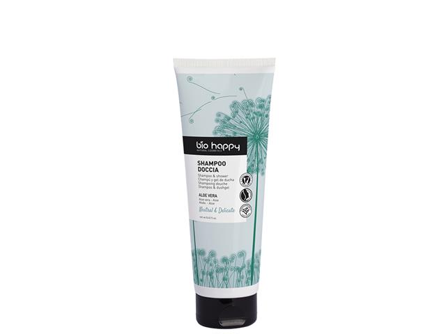 BIO HAPPY 2w1 Delikatny Szampon i Żel pod prysznic Aloes interakcje ulotka żel - 250 ml
