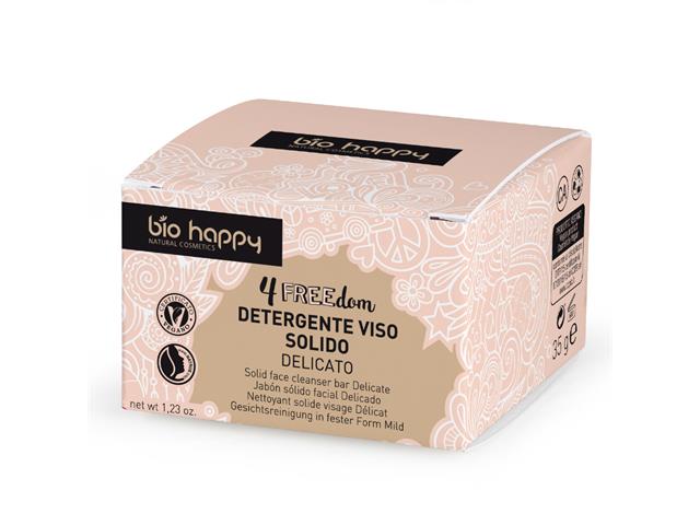 BIO HAPPY Delikatna Kostka do mycia twarzy Masło Shea interakcje ulotka kostka - 35 g