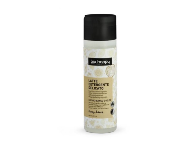 BIO HAPPY Mleczko delikatnie oczyszczające Biały Łubin & Morwa interakcje ulotka mleczko - 200 ml