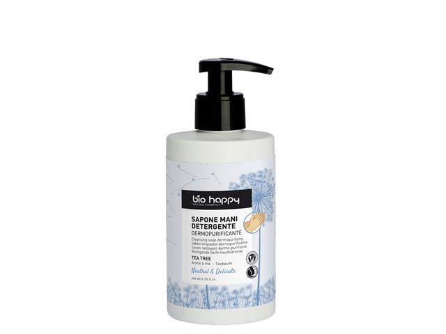 BIO HAPPY Oczyszczające Mydło w płynie do rąk Drzewo Herbaciane interakcje ulotka płyn - 200 ml