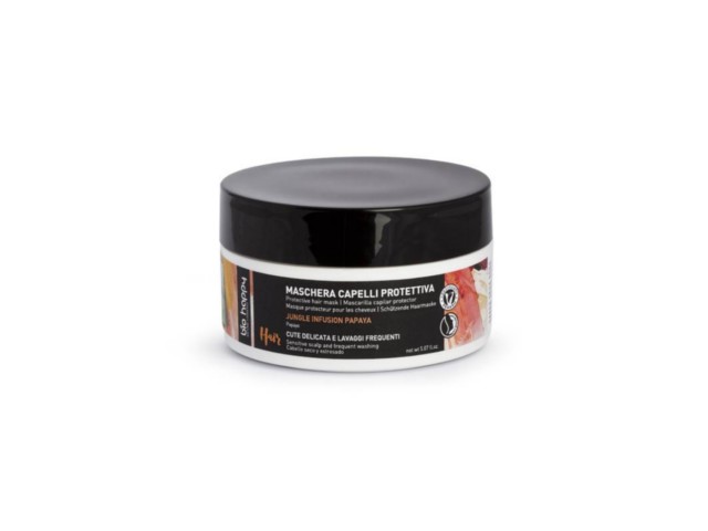 BIO HAPPY Odbudowująca Maska d/włosów Jungle Infusion Papaja interakcje ulotka maska do włosów - 150 ml