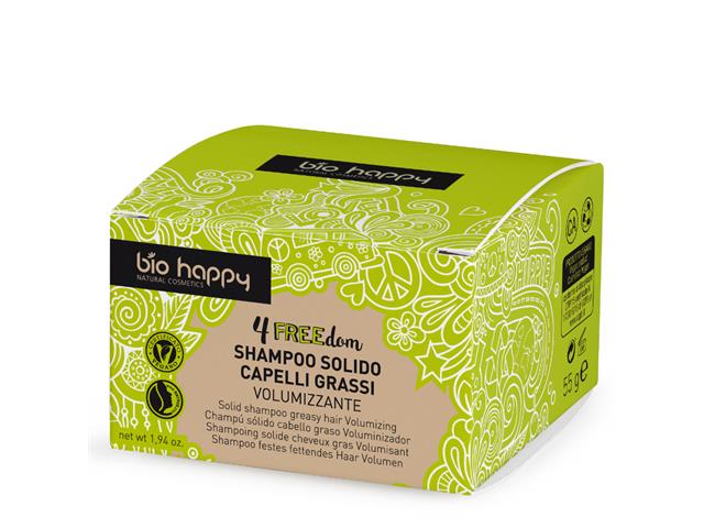 BIO HAPPY Szampon w kostce zwiększający objętość włosów interakcje ulotka kostka - 55 g