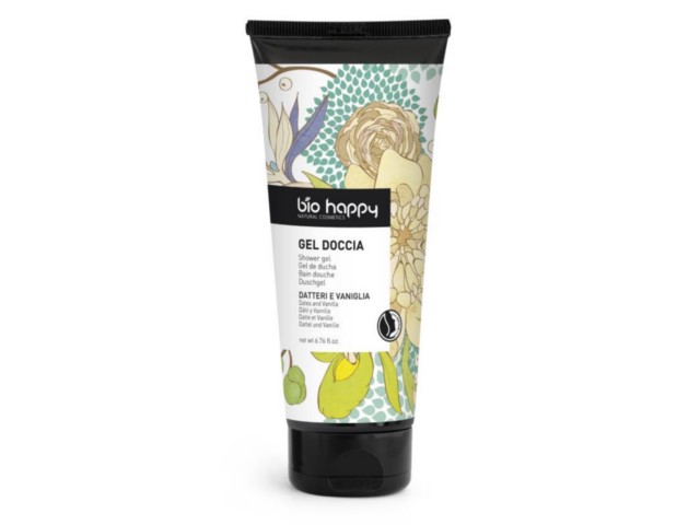 BIO HAPPY Żel p/prysznic Daktyle & Wanilia interakcje ulotka żel - 200 ml