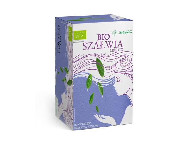 BIO Herbatka ziołowa Szałwia liść fix interakcje ulotka zioła do zaparzania w saszetkach - 20 sasz. po 1,3 g