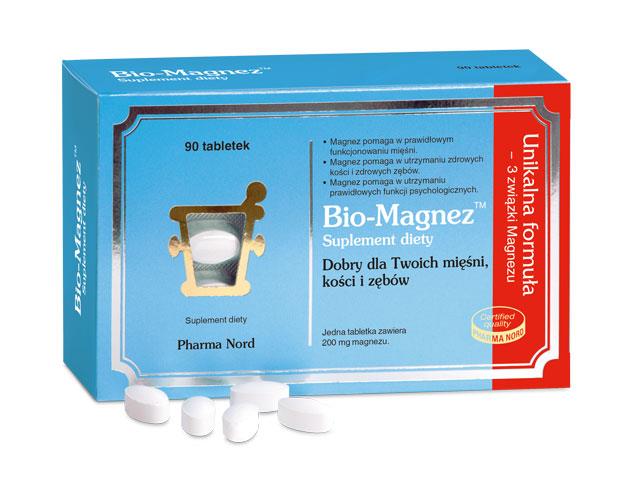 Bio-Magnez interakcje ulotka tabletki  90 tabl.