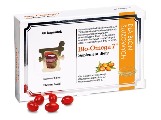 Bio-Omega 7 interakcje ulotka kapsułki  60 kaps.