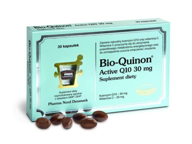 Bio-Quinon Active Q10 30 mg interakcje ulotka kapsułki  30 kaps.