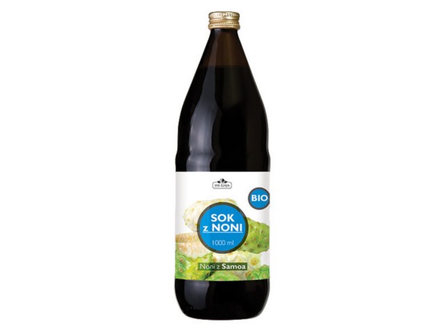 Bio Sok Z Noni Dr Gaja pasteryzowany htst interakcje ulotka sok - 1 l
