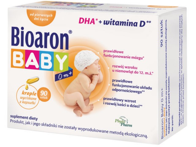 Bioaron Baby 0 m+ interakcje ulotka kapsułki twist-off - 90 kaps.