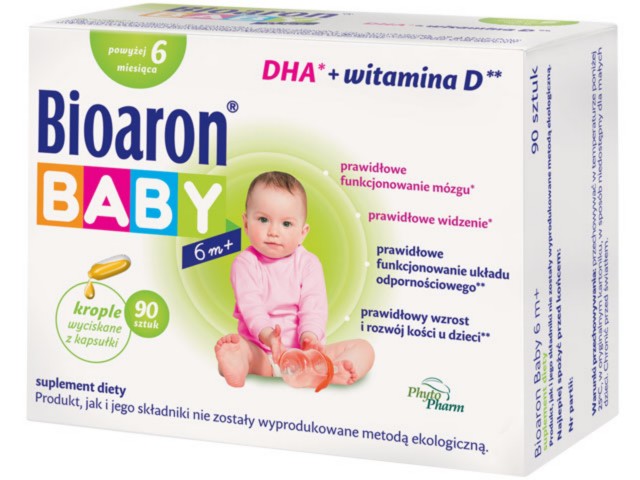 Bioaron Baby od 6 miesięcy interakcje ulotka kapsułki twist-off  90 kaps.