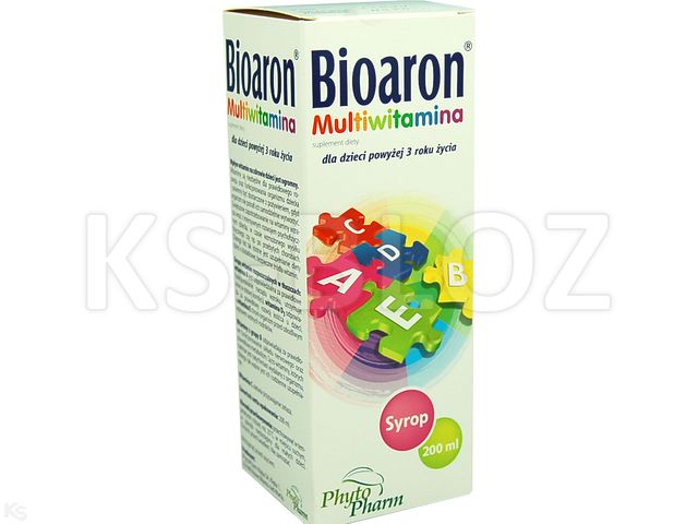 Bioaron Multivitamina interakcje ulotka syrop - 200 ml