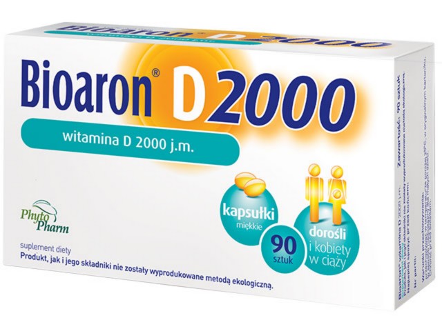 Bioaron Witamina D 4000 Jm Ulotka Dawkowanie