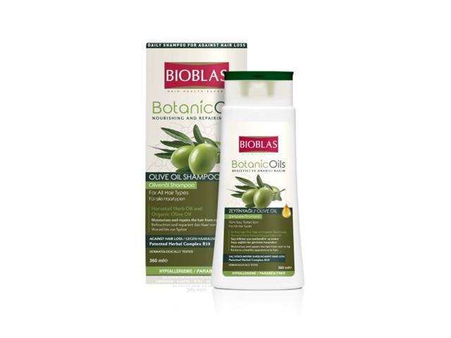 Bioblas Botanic Oils Szampon do mycia włosów oliwa z oliwek interakcje ulotka   360 ml