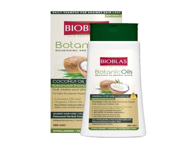 Bioblas Botanic Oils Szampon na wypadanie włosów z olejem kokosowym interakcje ulotka szampon - 360 ml