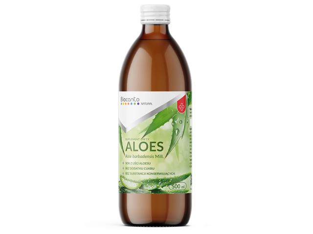 Biocanto Aloes interakcje ulotka płyn 500 ml