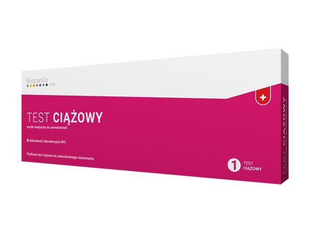 Biocanto Care Test ciążowy interakcje ulotka test ciążowy  1 szt.