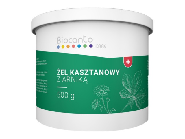 Biocanto Care Żel kasztanowy z arniką interakcje ulotka   500 g