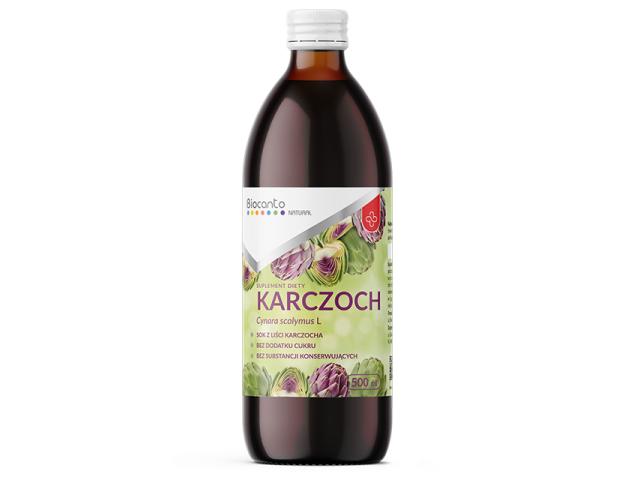 Biocanto Karczoch interakcje ulotka płyn  500 ml