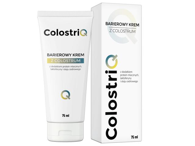 BioceriQ ColostriQ Krem barierowy z colostrum interakcje ulotka krem  75 ml