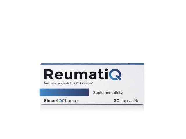 BioceriQ ReumatiQ interakcje ulotka kapsułki twarde  30 kaps.