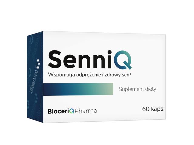 BioceriQ SenniQ interakcje ulotka kapsułki twarde  60 kaps.