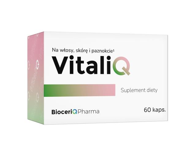 BioceriQ VitaliQ interakcje ulotka kapsułki twarde  60 kaps.
