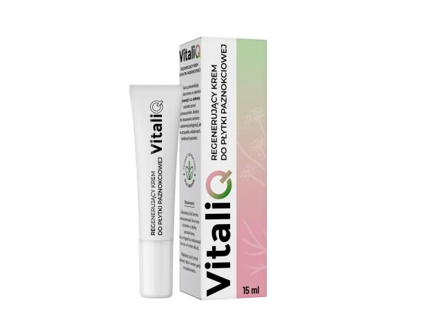 BioceriQ VitaliQ Krem do płytki paznokciowej regenerujący interakcje ulotka krem - 15 ml