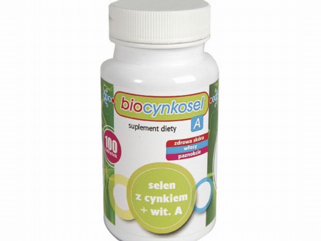 Biocynkosel A interakcje ulotka tabletki - 100 tabl. (poj.)
