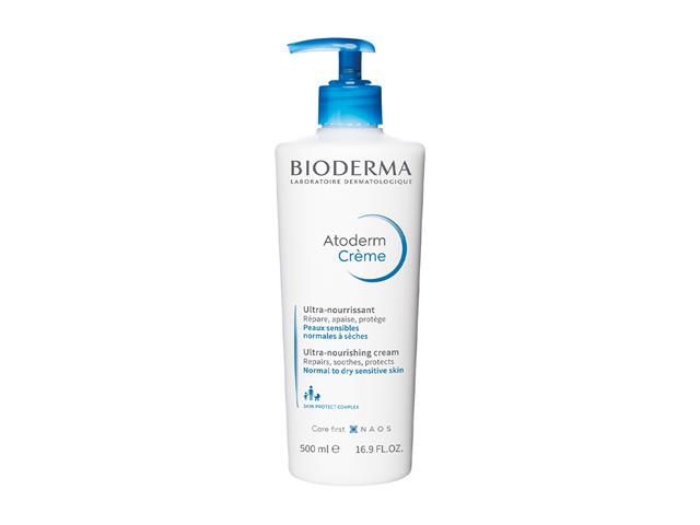 Bioderma Atoderm Cream interakcje ulotka krem  500 ml