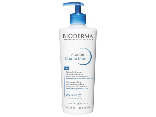 Bioderma Atoderm Creme Ultra Krem ultranawilżający i wzmacniający interakcje ulotka krem  500 ml