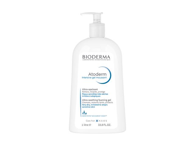 Bioderma Atoderm Gel Intensive Żel do mycia oczyszczająco-natłuszczający interakcje ulotka   1 l