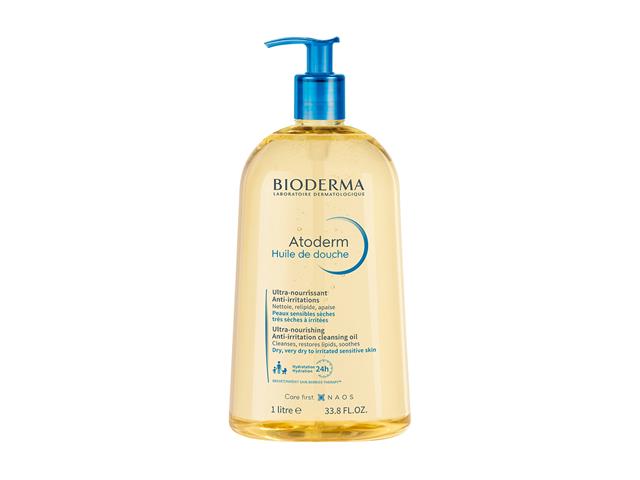 Bioderma Atoderm Huile De Douche Olejek do kąpieli nawilżający interakcje ulotka olejek  1 l