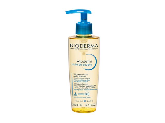 Bioderma Atoderm Huile De Douche Olejek do kąpieli nawilżający interakcje ulotka   200 ml