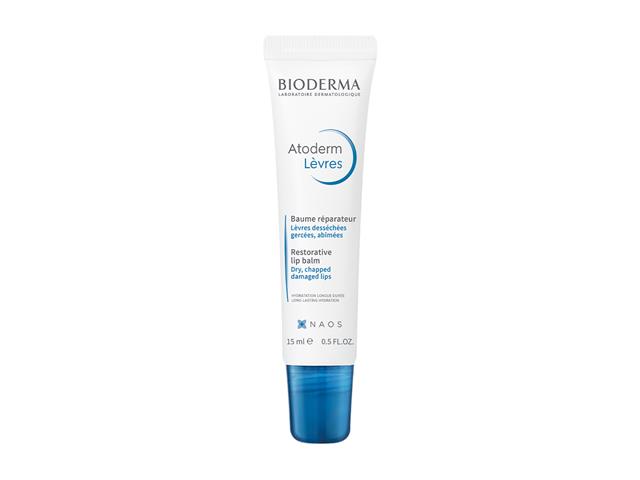 Bioderma Atoderm Levres Balsam do ust odżywczy i regenerujący interakcje ulotka balsam  15 ml