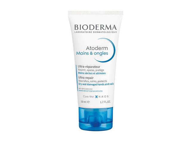 Bioderma Atoderm Mains & Ongles Krem do rąk i paznokci odżywczy interakcje ulotka   50 ml