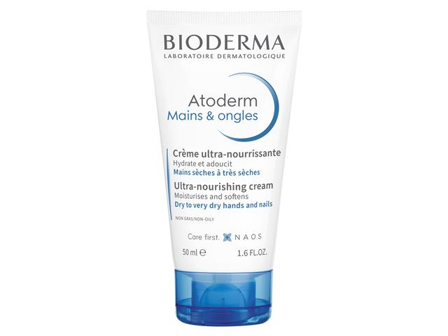 Bioderma Atoderm Mains & Ongles Krem do rąk i paznokci odżywczy interakcje ulotka krem - 50 ml