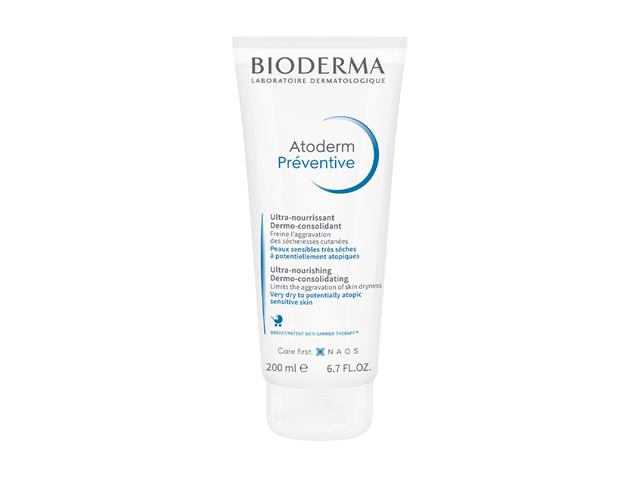 Bioderma Atoderm Preventive Krem odżywczo-wzmacniający ochronną barierę skóry interakcje ulotka krem  200 ml