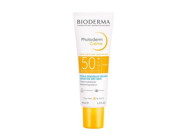 Bioderma Photoderm Creme Krem do skóry suchej SPF 50+ interakcje ulotka   40 ml