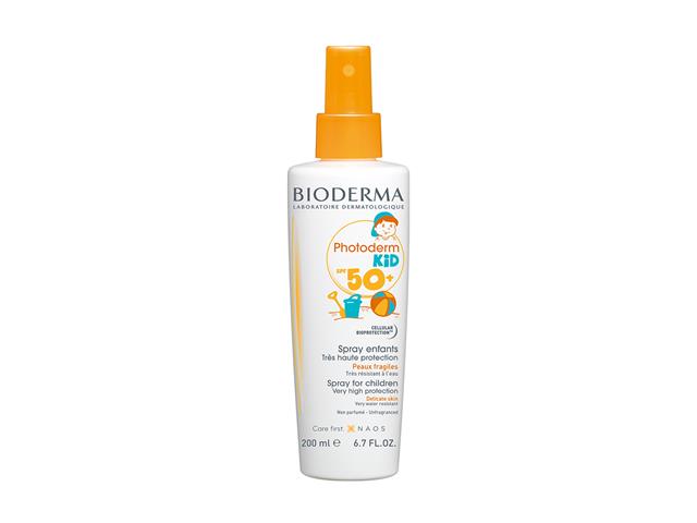 Bioderma Photoderm Kid Spray dla dzieci ochronny SPF 50+ interakcje ulotka spray - 200 ml