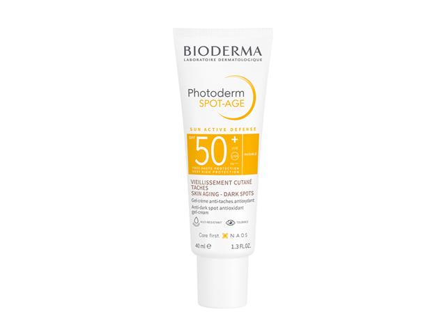 Bioderma Photoderm Spot-Age Krem antyoksydacyjny zapobieg. powstawaniu przebarwień i zmar. SPF 50 interakcje ulotka   40 ml